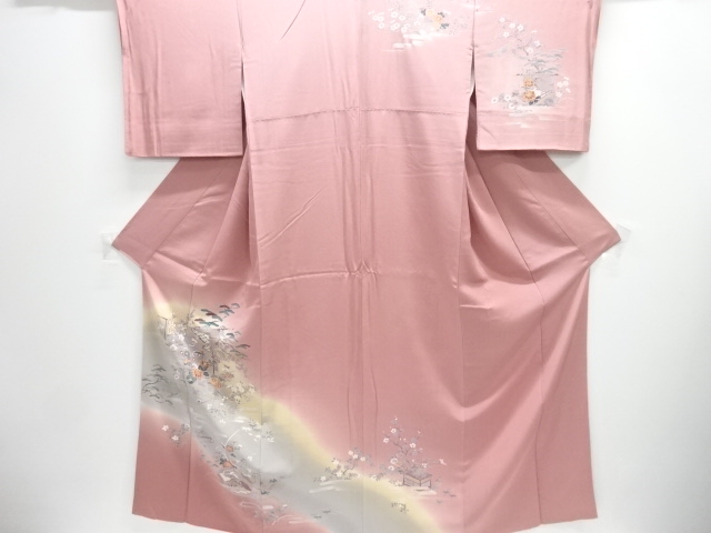 JAPANESE KIMONO / HOMONGI / FLOWER